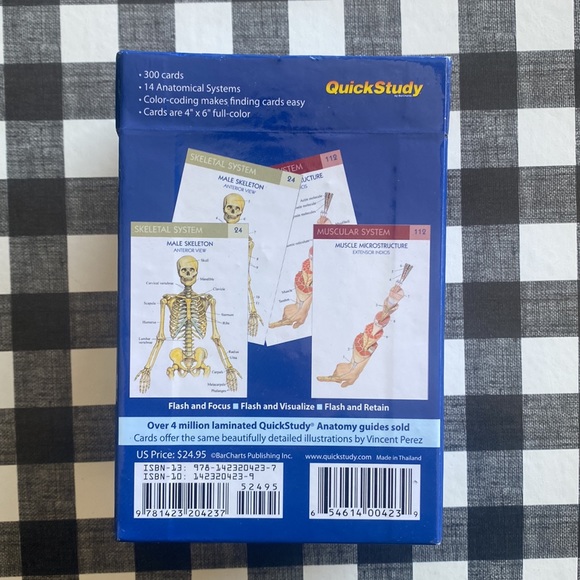 vincent perez Office Anatomy Physiology Flash Cards Quick Study